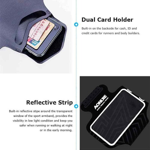 for NOKIA 3.4 (2020) Professional Armband Wraparound Sport Walking Running Fi... - Picture 3 of 6