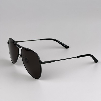 Balenciaga BB0244S 001 BRAND NEW Sunglasses Gray Pilot Unisex BB 0244S Balenciaga Women AUTHENTIC Sunglasses Grey Pilot BB0244S 001  main image 4