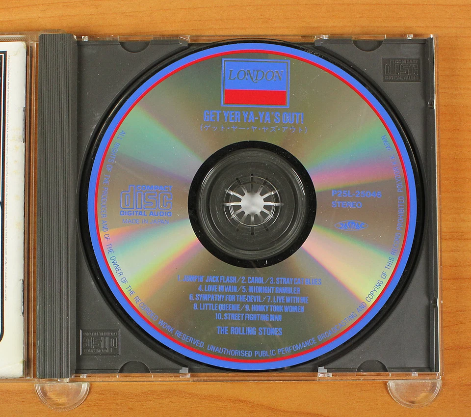 The Rolling Stones - Get Yer Ya-Ya's Out! - The Rolling Stones In Concert CD JP Foto 4 de 4