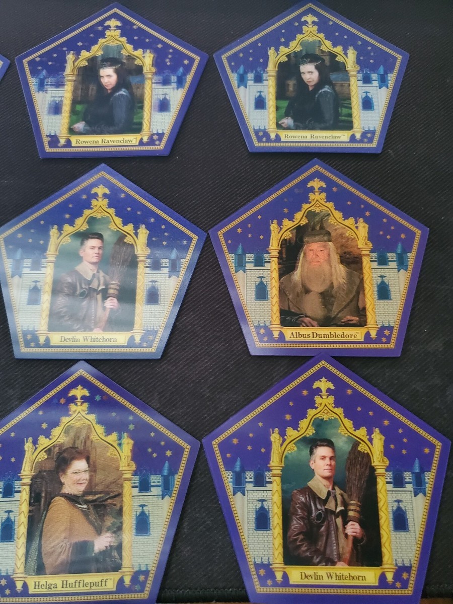 HUGE Lot of 13 Universal Harry Potter Chocolate Frog Cards with