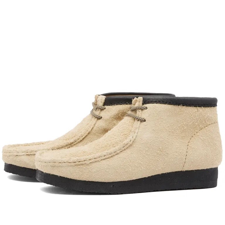 's Wallabee Boot Maple Hairy Suede/black 26174051