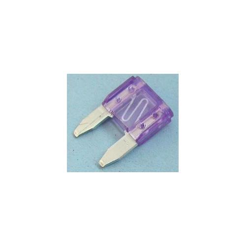 RT08723 0297003 WXOCRV Littelfuse Fuse Auto Mini-Blade 3A 5 pack - Picture 2 of 2