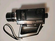 GAF ST/802 SUPER 8 MOVIE CAMERA VINTAGE SOLD FOR PARTS NON TESTED DOESN'T WORK