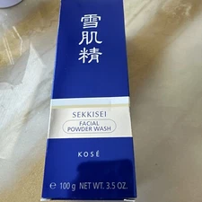 sekkisei Kose facial Powder wash Full Size In Box 3.5oz