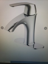 Odette Single Handle Lavatory Faucet - Chrome