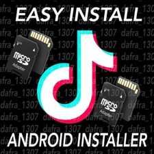 TIKTOK INSTALLER SD CARD with TikTok Instructions 16gb - 32gb GET IT NOW