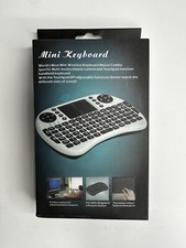 Tickbox Mini Portable Wireless Keyboard Mouse Combo Xbox 360 PS3 PCs Smart TVs