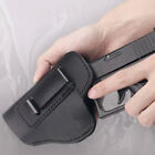Iwb Leather Holster for Concealed Carry Left Hand Pistol Gun Holster Waist Pouch