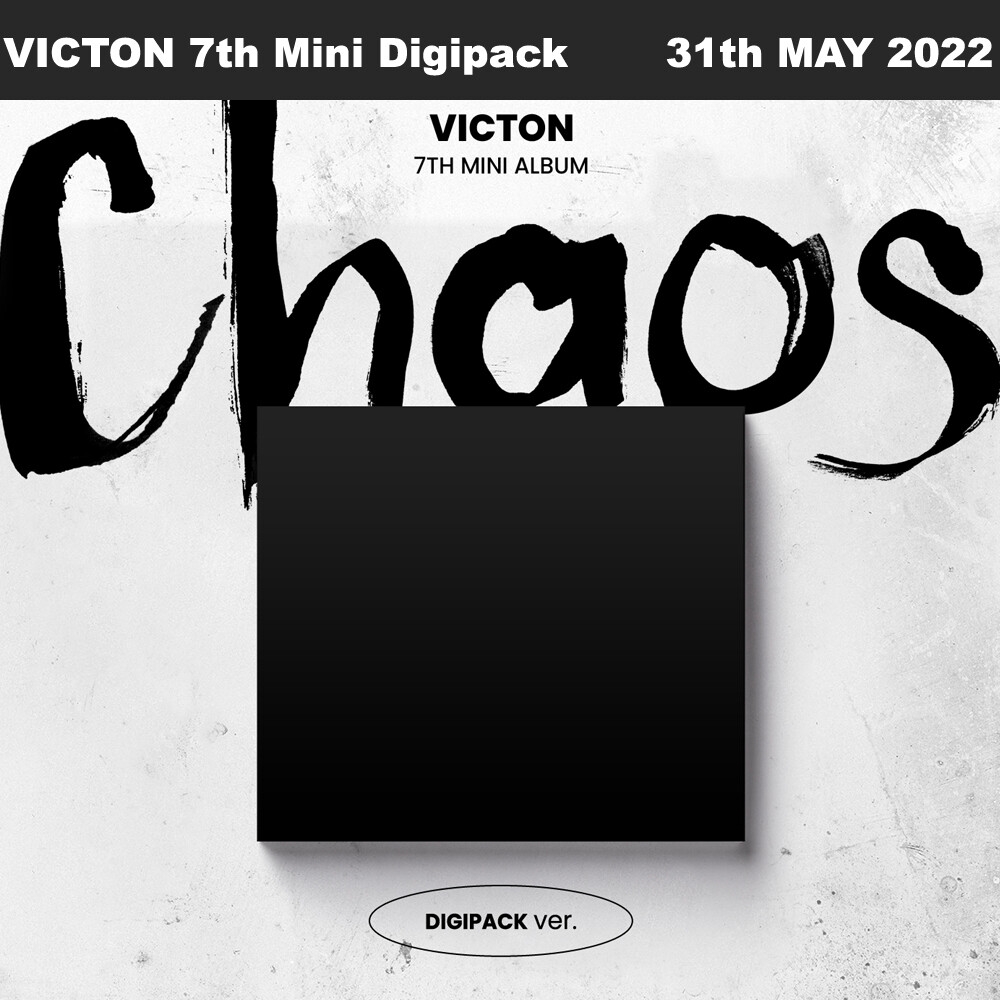 (CD)Chaos - Digipak Version - incl. Folded Poster, Photobook + Photocard／Victon VICTON - VICTON CHAOS 7th Mini Album ( DIGIPACK Ver. ) ( ALL