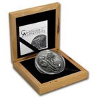 2016 Cook Islands 2 oz 999 Silver North American Predators Sea Lion with Box COA