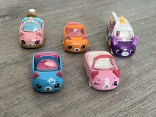 Shopkins Cutie Cars Mixed Lot Die Cast Lot Of 5