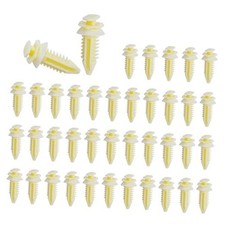 Car Door Panel Chip Retainers, Plastic Door Panel Fasteners with 40 PCS
