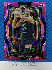 2025 #57 Alyssa Thomas Panini Select WNBA Concourse Pink Ice Prizm Mercury