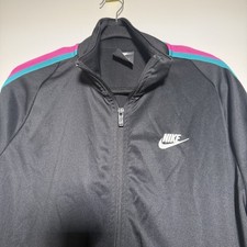 Nike Men s Zip Jacket Medium Sportswear Tribute N98 Colorful Stripes