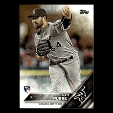 Matt Purke Rookie #US103 2016 Topps Update Chicago White Sox Baseball Card MLB. rookie card picture