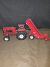 1974 Tonka Farm Tractor and Grain Elevator Set Vintage Toy