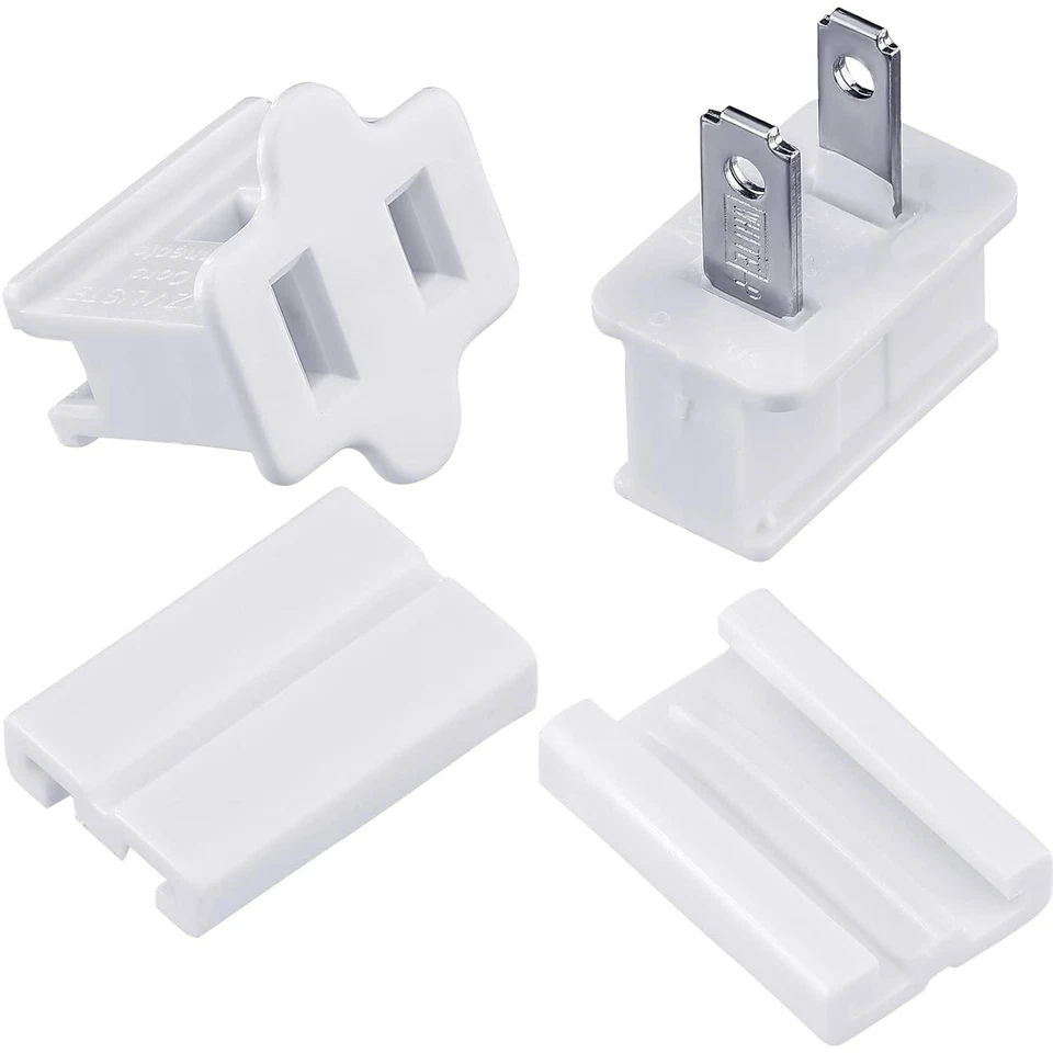 15 Pieces SPT-1 Christmas Light Slip Plug Female Vampire Slip Plug Inline Zip... - Image 3 of 4