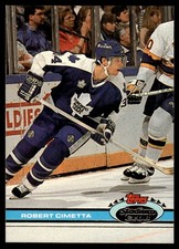1991-92 Stadium Club !!! Mike Krushelnyski Toronto Maple Leafs #54