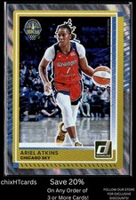 Ariel Atkins 2025 Donruss WNBA Lava #74 Chicago Sky