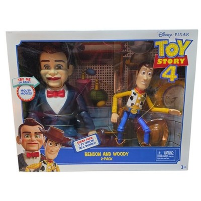 トイストーリー4 シャッフラーズ ベンソン Disney GGJ89 Pixar Toy Story 4 Benson and Woody Figure Toys for