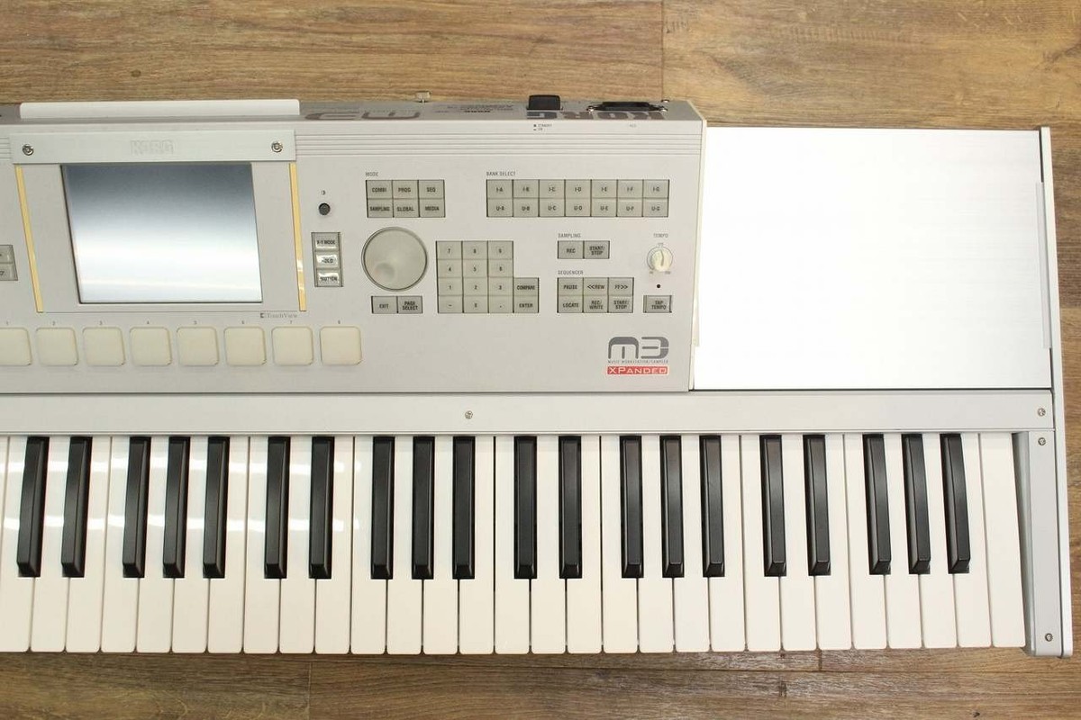 KORG M3-73 Music Workstation Sampler 73-Key Semi-Weighted Keyboard