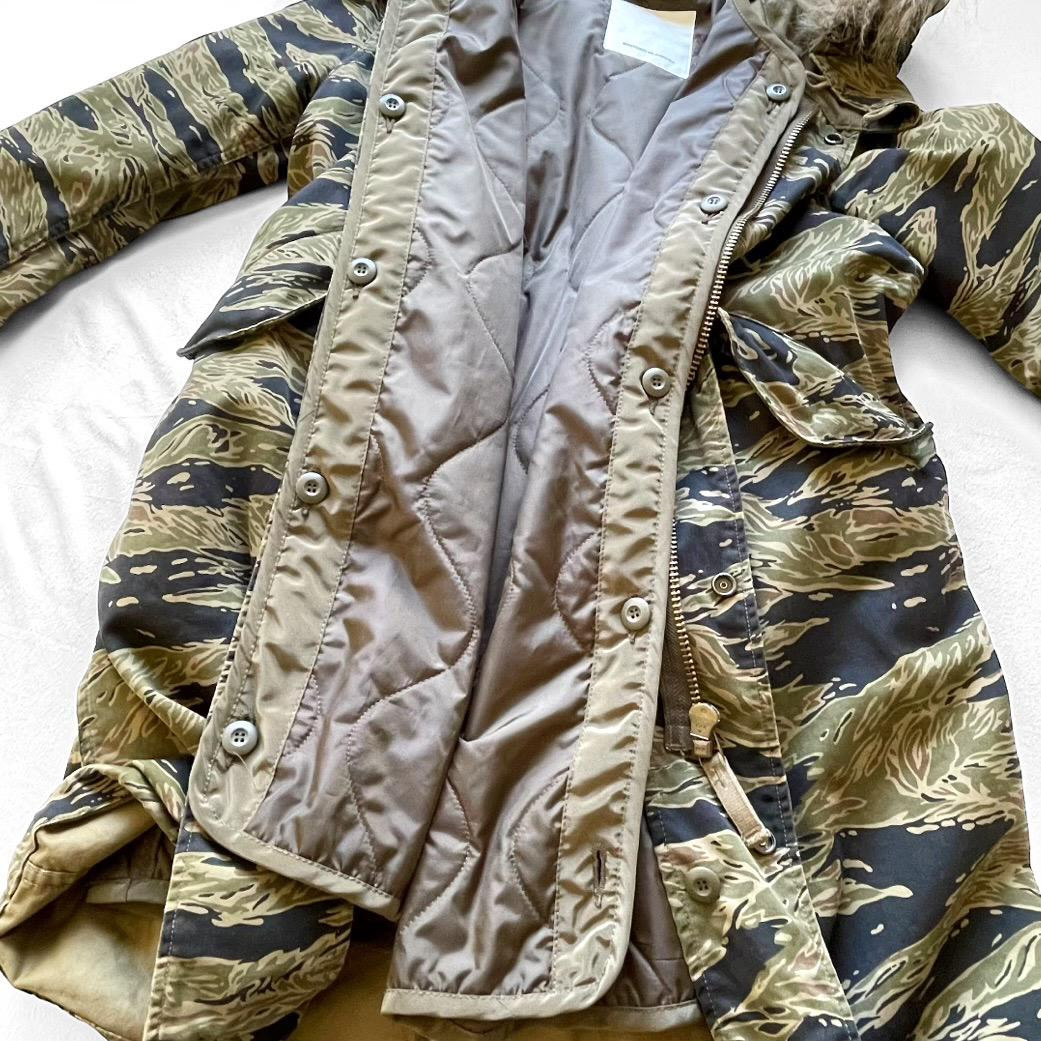 HYSTERIC GLAMOUR Military Mod Coat Woodstock Tiger Camo