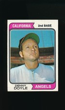 1974 Topps #552 Denny Doyle * 2nd Base * California Angels * EX-MT/NM *