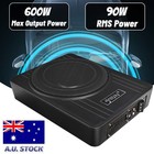 AU 600W Underseat Car Bass Box Audio Subwoofer Sub Speaker Stereo Amplifier 10''