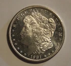 Morgan Silver Dollar 1881 S