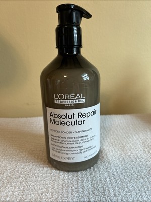 L'Oreal Professionnel Shampoo Absolut Repair Molecular 16.9 Ounce 500ml
