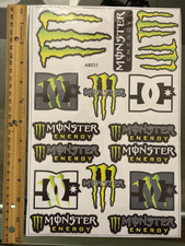 Monster Decal Waterprof Sticker Window Truck Car Bike Laptop Monster Decal Waterprof Sticker Window Truck Car Bike Laptop
