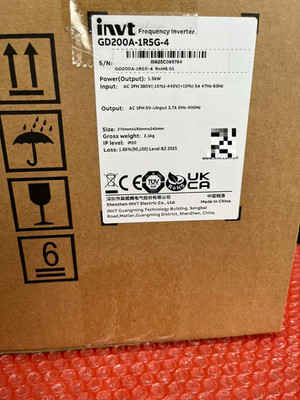 1PC USED INVT inverter GD200A-1R5G-4 1.5KW/380V