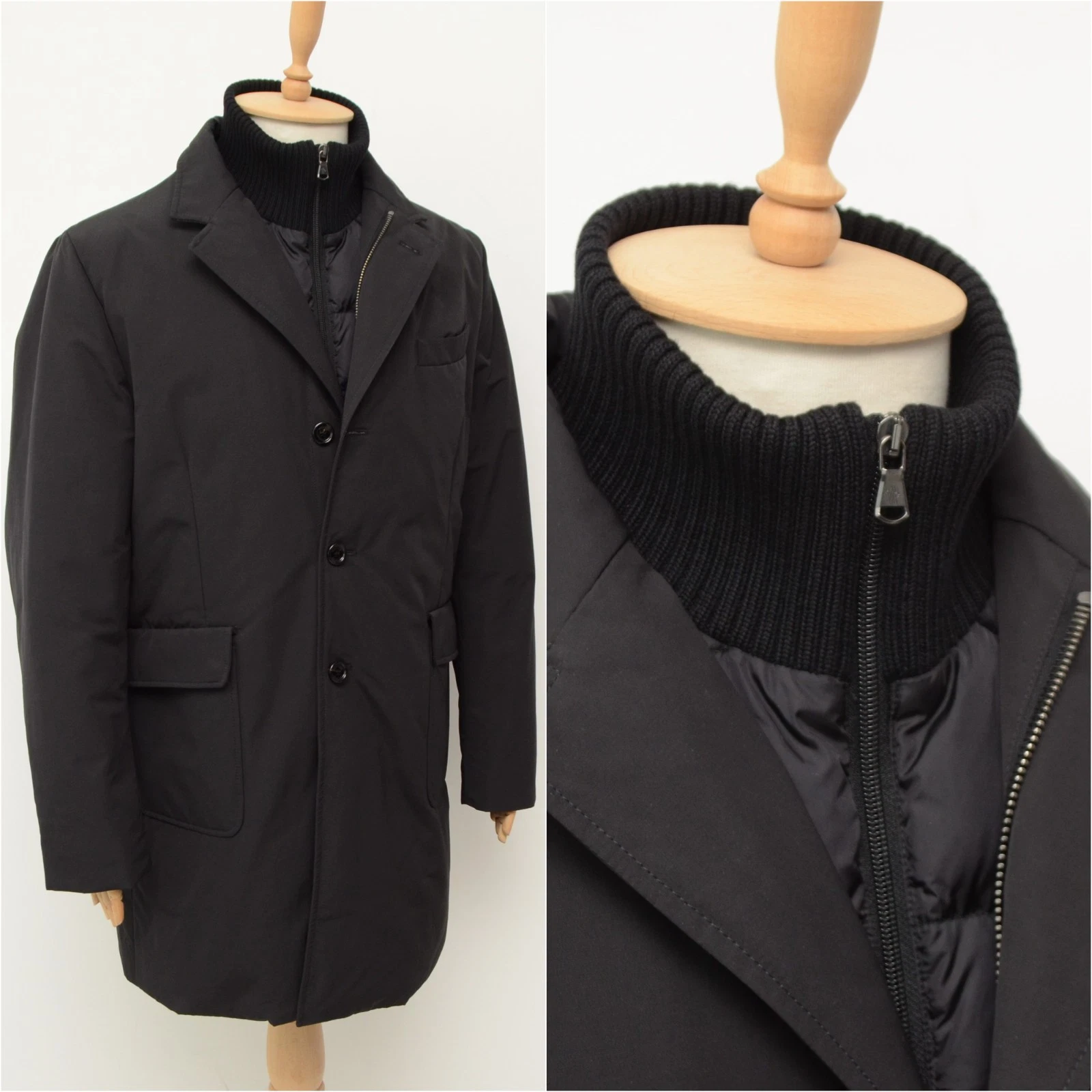 Authentic Men's Moncler Grimbert Black Down Puffer Jacket Coat Size 5,~L-XL
Opens in a new window or