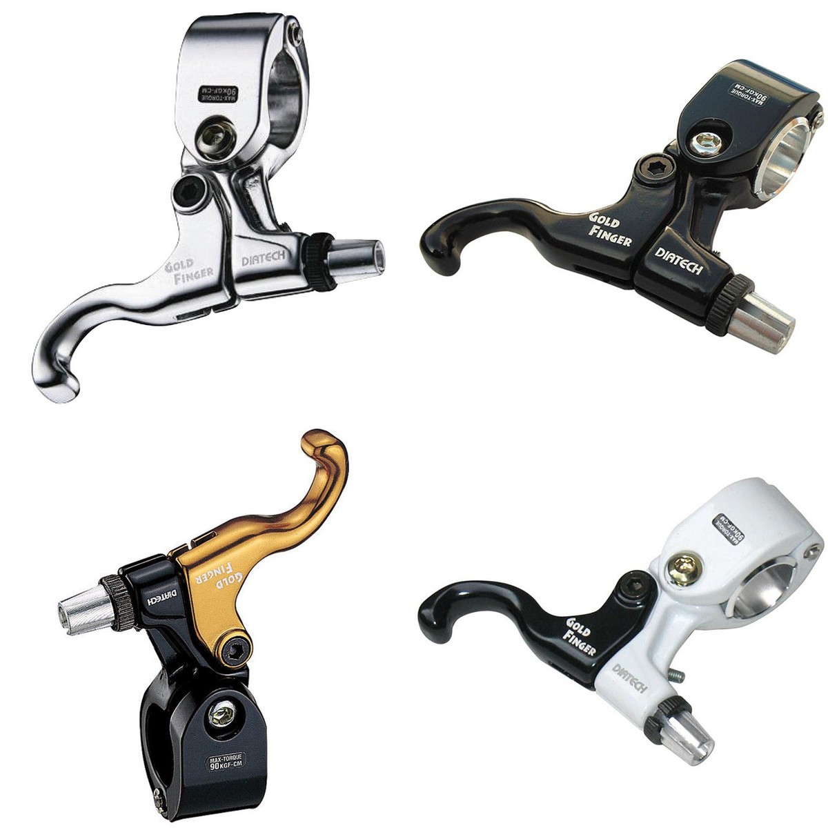 Dia-Compe Tech3 (MX121) Levier de frein BMX Droitier Doré