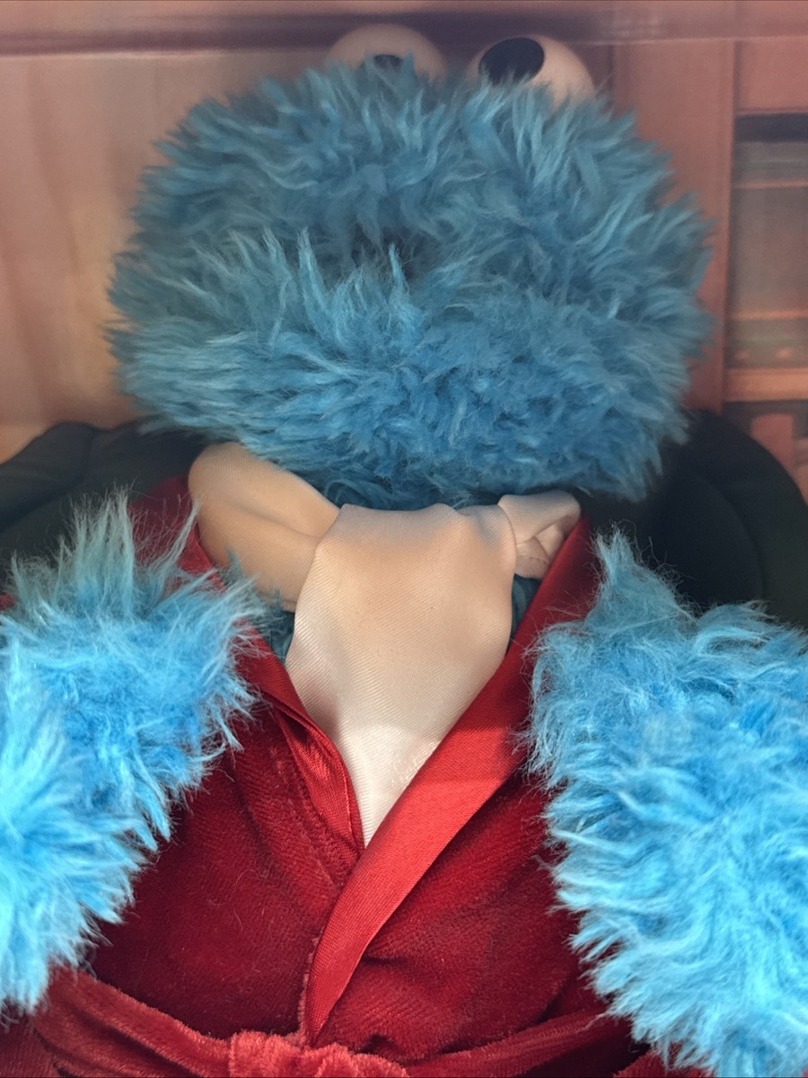 1998 Monsterpiece Theater Alistair Cookie Monster Applause Plush