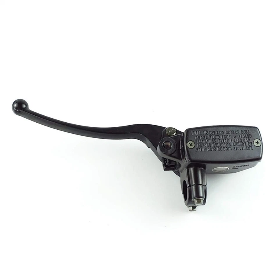7/8" Motorcycle Handlebar Hydraulic Brake Clutch Master Cylinder Lever (Black) - Image 4 of 4