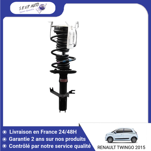Amortisseur Avant Gauche Pour Renault ZOE 2 - Référence 543027411R, Occasion 51291 Km, Garantie 12 Mois