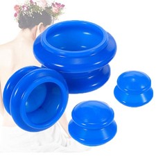 4 Size Cupping Therapy Sets Silicone - Cupping Therapy Professional Studio an...