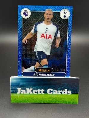 2026 Topps Merlin EPL - Richarlison #174 Blue Mojo Refractor /150 - Tottenham