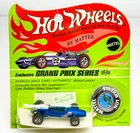 Hot Wheels Redline BRABHAM REPCO F1 Blue HK Black Interior NEW in BLISTERPACK !!