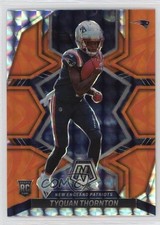 2022 Panini Mosaic Rookies Reactive Orange Prizm Tyquan Thornton #336 0nr3
