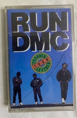#7262 Run D M C Vintage Audio Cassette Tape Tougher Than Leather