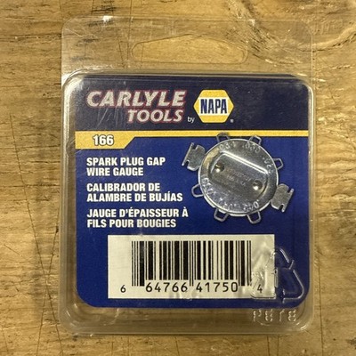 Carlyle Tools Napa 6 Wire Gap Spark Plug Gauge for Standard Ignition Systems