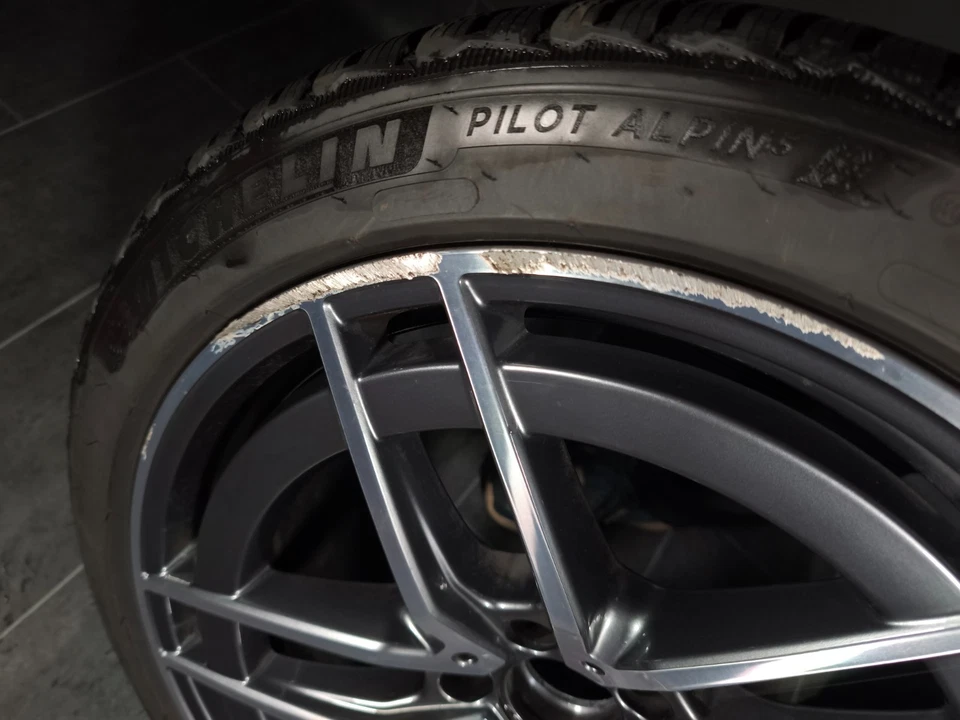 1 Komplettrad Winter 265/40R20 Mercedes SL W232 R232 AMG Alufelge 20" - Bild 3 von 4