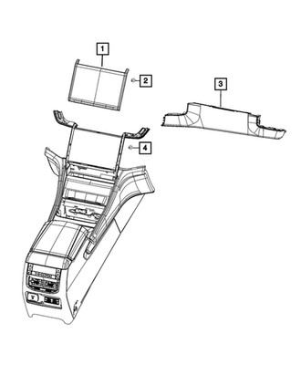 Genuine Mopar Module Display 68436119AJ
