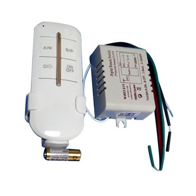 4 Way Light Lamp Digital Wireless Remote Controller Switch ON/OFF 110-240V New C