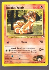 Pokemon Brock's Vulpix 73/132 Gym Heroes 2000 WOTC on eBay