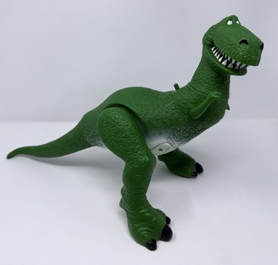 VINTAGE 1996 THINKWAY DISNEY TOY STORY TALKING REX DINOSAUR 12