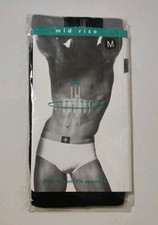 Vintage BOUNDS Mid Rise Sport Men's Briefs In Black - 1 Pack - Size M 32-34