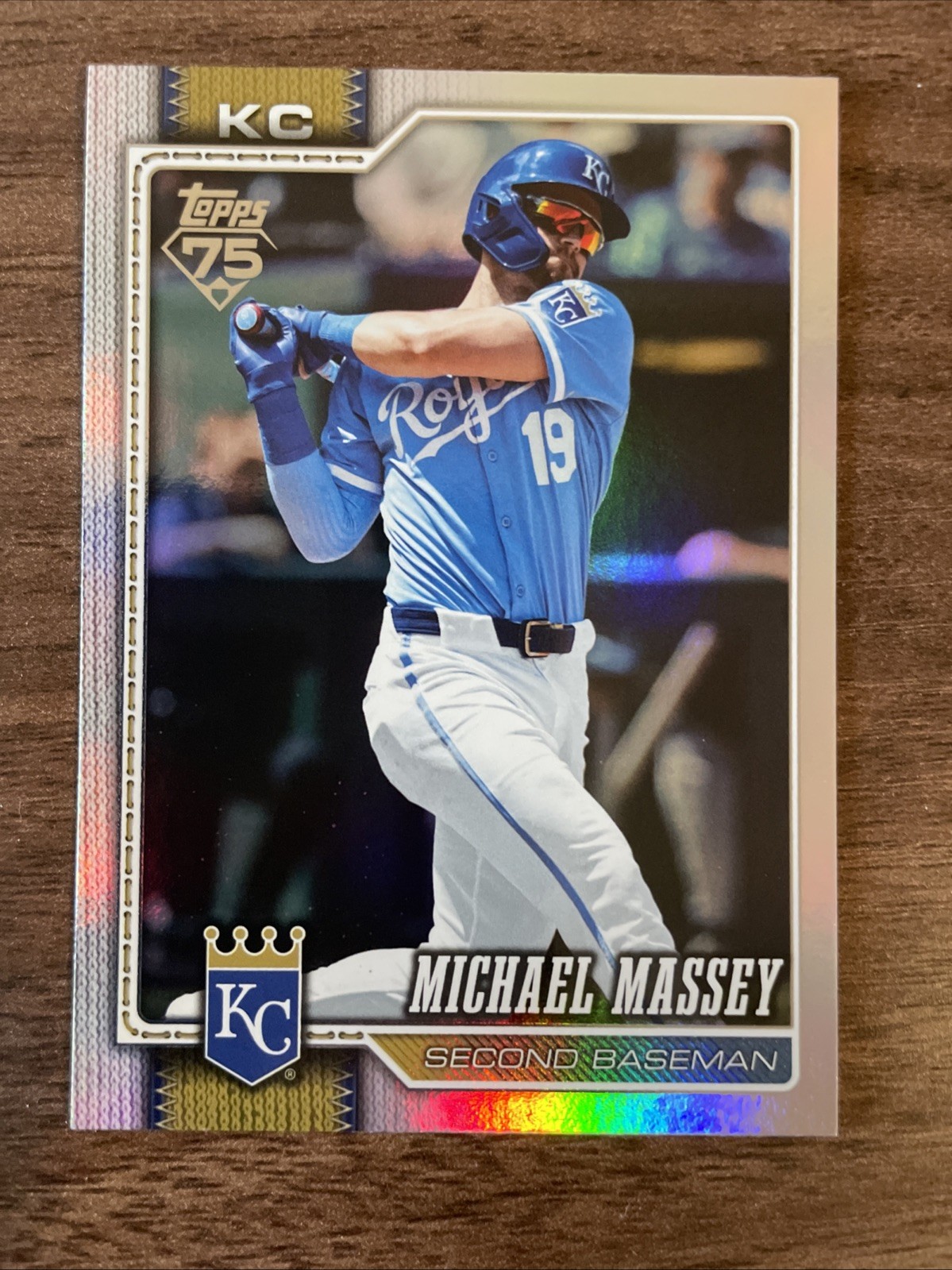 2026 Topps Series 2 - Michael Massey #445 Rainbow Foil